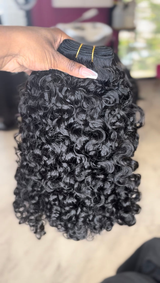 Natural Curly Human Hair Vendor
