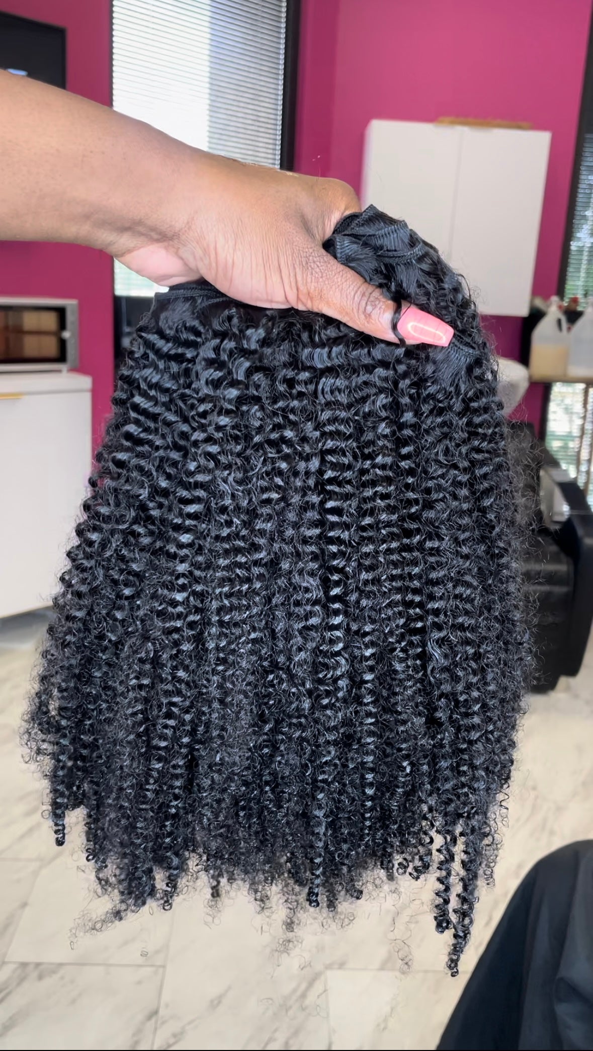 Natural Curly Human Hair Vendor
