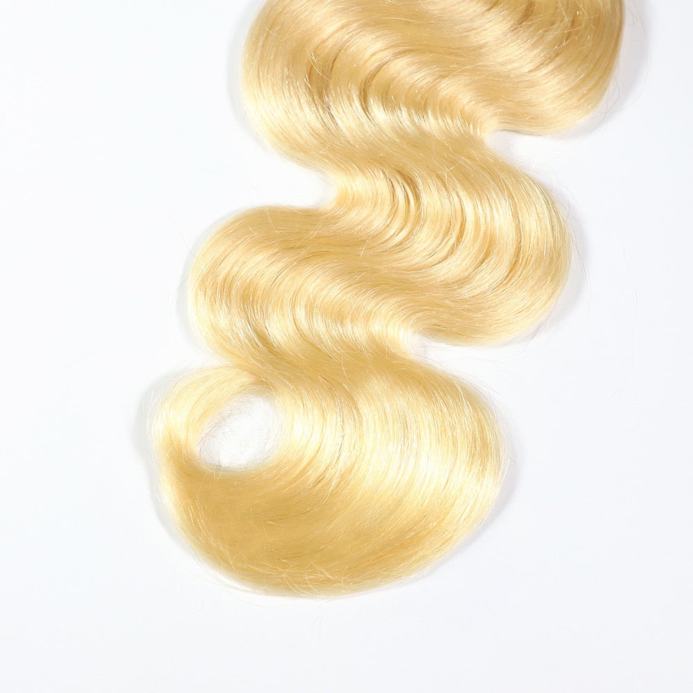 Platinum Blonde Body Wave Bundle